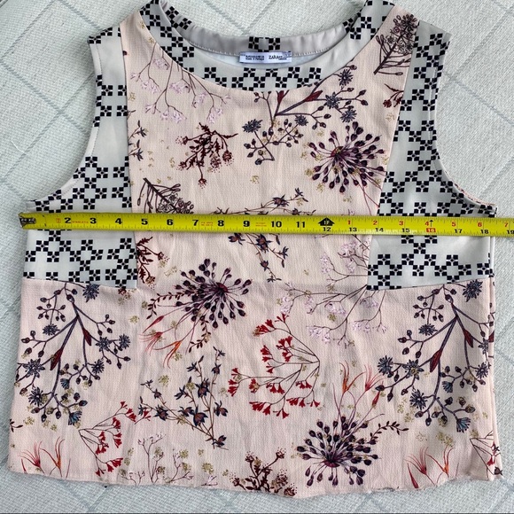 {ZARA WB Collection} Patterned Top - Picture 9 of 9